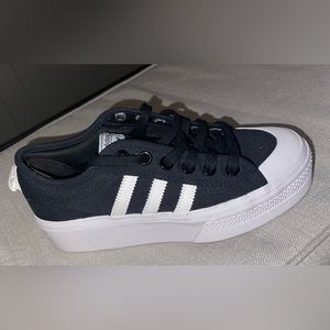 Adidas Originals Nizza Platform Women’s Shoes Sneakers Black FV5321 Size 7